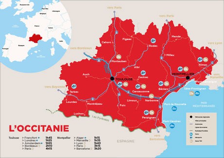 carte Occitanie