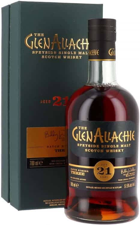 Whisky Glenallachie 21 ans Batch 3 51,5°