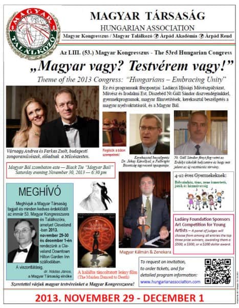 Hungarian Congress 53 News 2013
