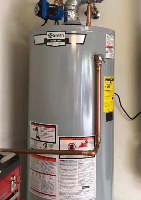 gas water heater