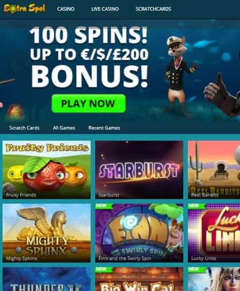 20 Free Spins or 5 EUR no deposit bonus 