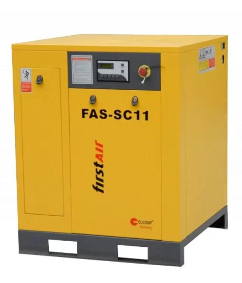 Compressor de Parafuso 11kW com variador velocidade