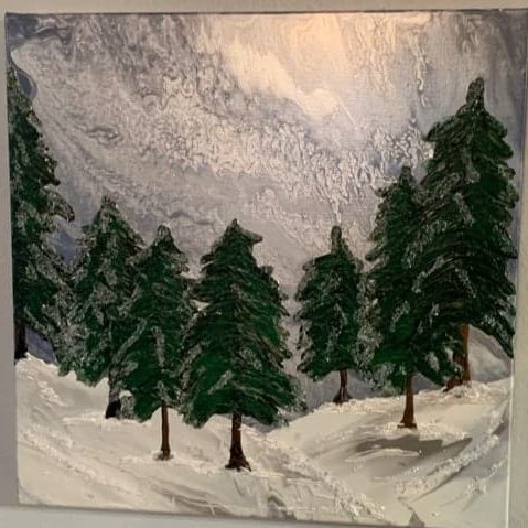 "Winter in the forest”