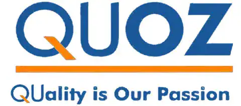 QUOZ clothing brand logo for custom printed t shirts and apparel available at T Shirts Australia