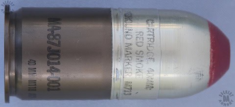 <h1>40x46mm M713 Red Smoke Ground Marker</h1> 1