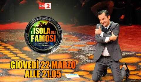 Isola dei famosi: puntata del 22 Marzo, due eliminazioni | Digitale terrestre: Dtti.it