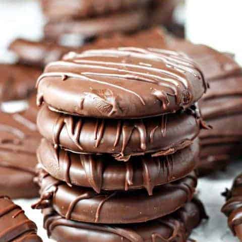 No-Bake 15 Minute Thin Mints