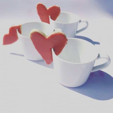Biscuits that hang on the side of your mug.