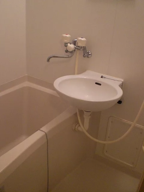 風呂(浴室乾燥機)、洗面化粧台