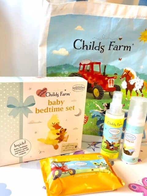 Childs Farm Baby Bathtime set