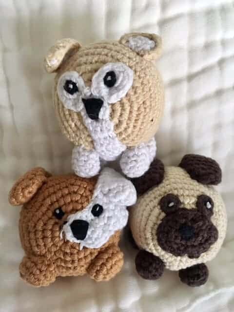 Meegos Series 1 - crochet cuddly toys