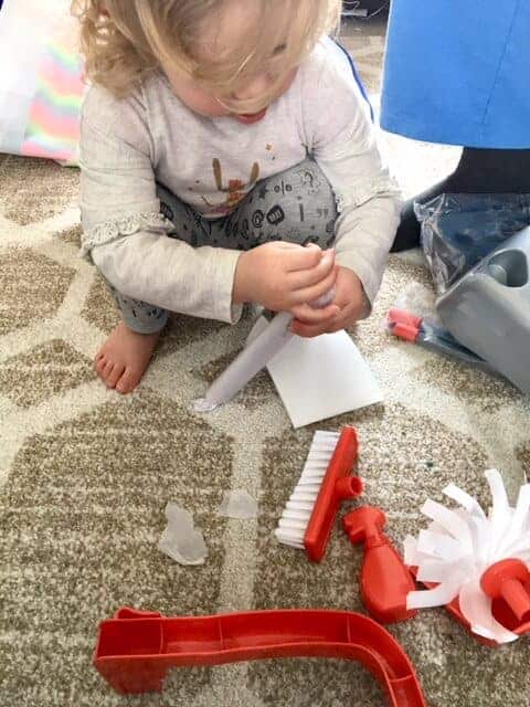 Imaginative Play with the Henry Deluxe Cleaning Trolley