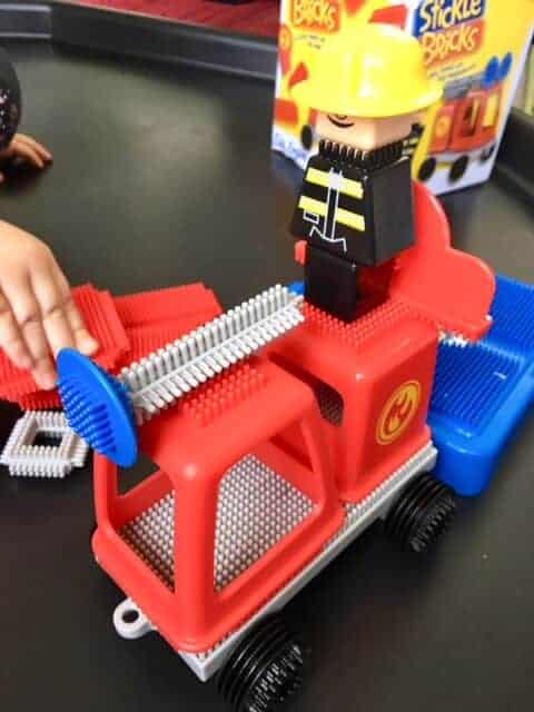 Stickle bricks fire engine sale