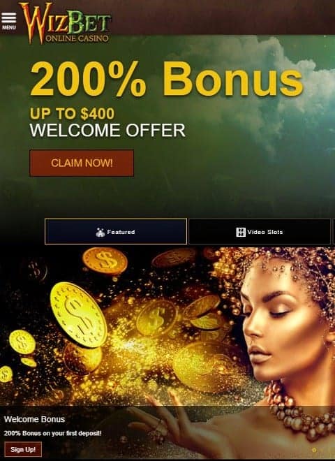 Wizbet Review - free spins, free chips, bonus code