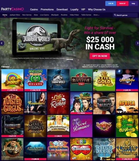 Party Casino 20 free spins on Melon Madness Deluxe - exclusive no deposit bonus!