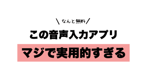 voice in 使い方
