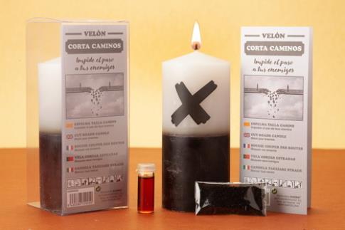Candela Speciale per Tagliare i Percorsi
