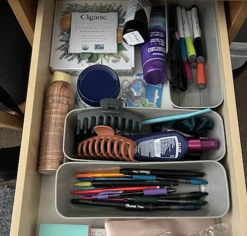 Dorm Room Storage: Desk Drawer Organizers