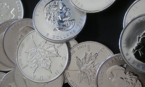 Silber, Silbermünze, Maple Leaf (Foto: Goldreporter) Silber, Silbermünze, Maple Leaf (Foto: Goldreporter)