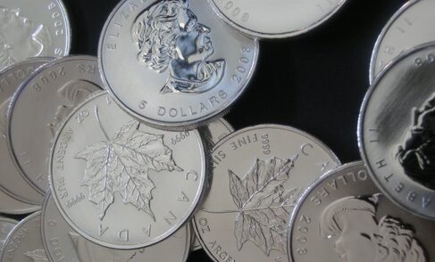 Silber, Silbermünze, Maple Leaf (Foto: Goldreporter)