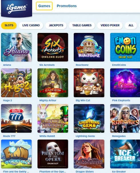 iGame Casino Review