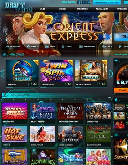 Drift Casino Review