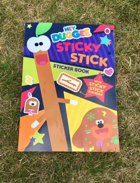 Hey Duggee Sticky Stick Sticker Book Review and Giveaway