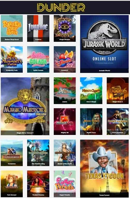 Dunder Casino Review