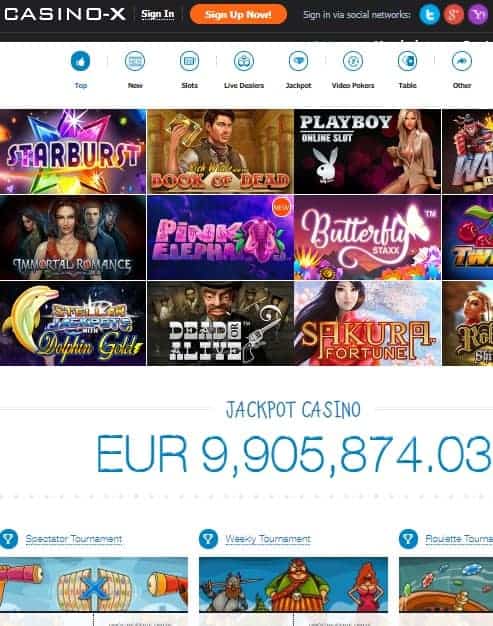 Casino-X Casino Review gratis spins