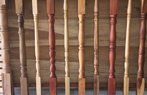 barandas de madera fabricadas en Cuenca