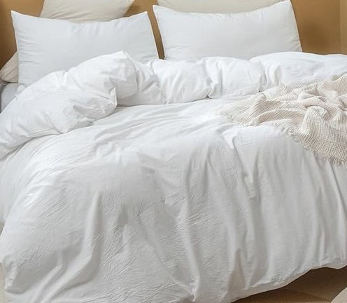 Linen Blend Duvet Cover Set