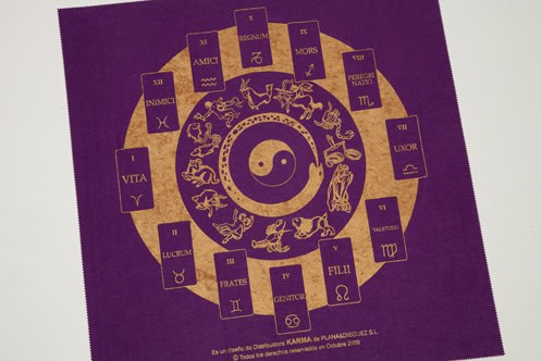 Telo per Lettura Tarocchi Viola