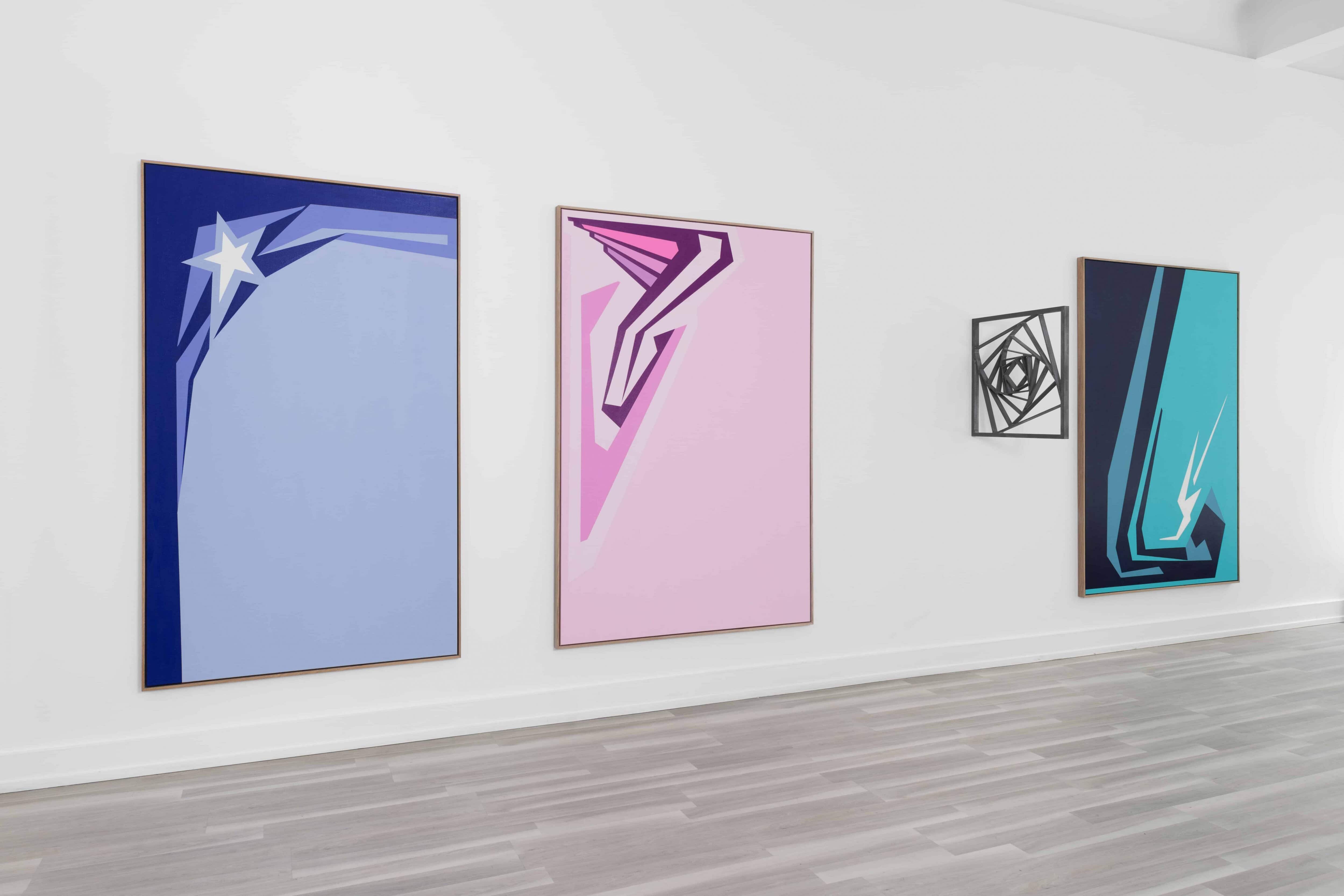 Josefine Lyche, Cosmic Shoutout (2018), installation view (courtesy of QB Gallery).