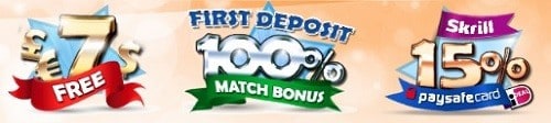 7 EUR no deposit at Gratorama Casino 