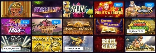 Jackpot Casino games