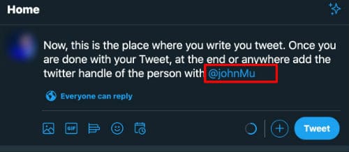 How to Tweet at Someone On Twitter