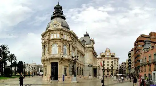 Palacio Consistorial in Cartagena Spanien