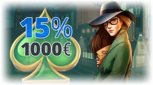 Ego Casino 15% cashback