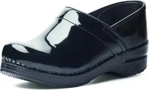 Dansko Women's Professional Black Patent Clog 8.5-9 M US Dansko Women’s Professional Patent Clog