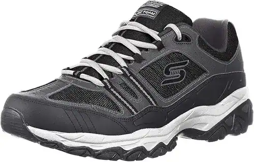 Skechers Men's After Burn Memory Fit - Strike Off Lace-Up Sneaker