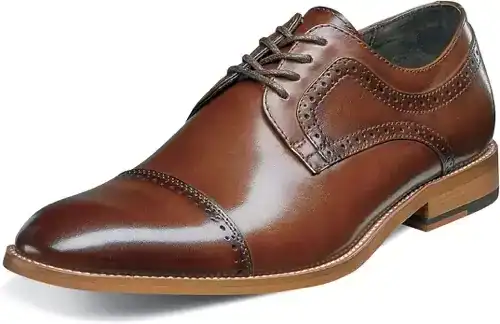 Stacy Adams Dickinson Cap-Toe Lace-Up Oxford