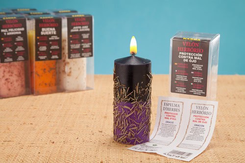 Candela Erborea contro il Malocchio (Per la protezione contro l'invidia e il malocchio)