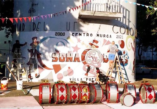El Tanque y la Murga Soñadores de Villa Pueyrredón