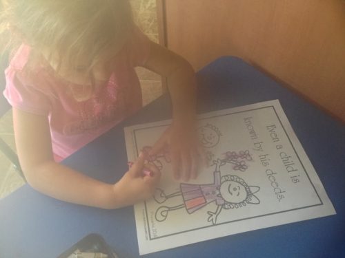 Even a Child is know by his deeds