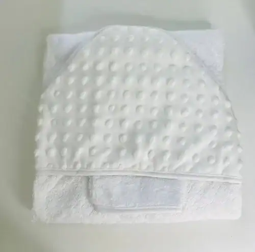 Sortie de bain bébé fruit de la passion, serviette douce motif tropical pour la plage ou la piscine