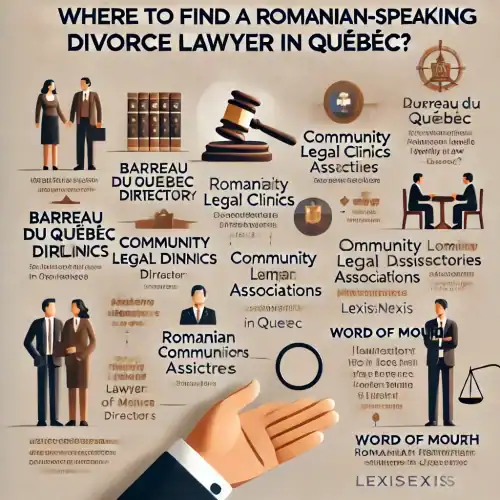 WHERE TO FIND A ROMANIAN SPEAKING DIVORCE LAWYER IN QUEBEC?