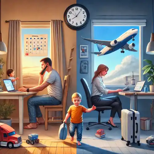Shared Custody with Atypical Work Schedules
