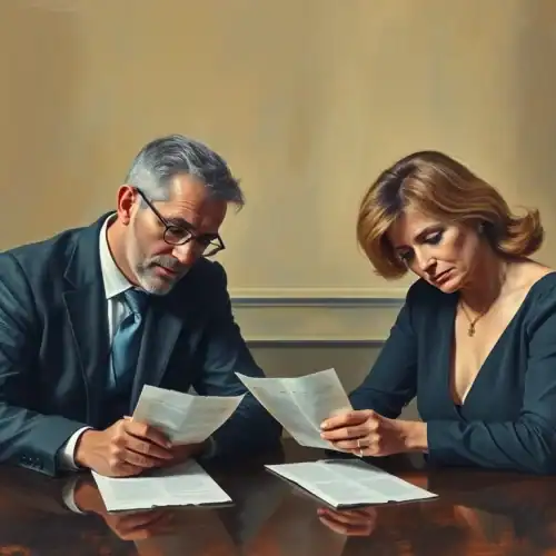 Amicable settlement of family debts after separation