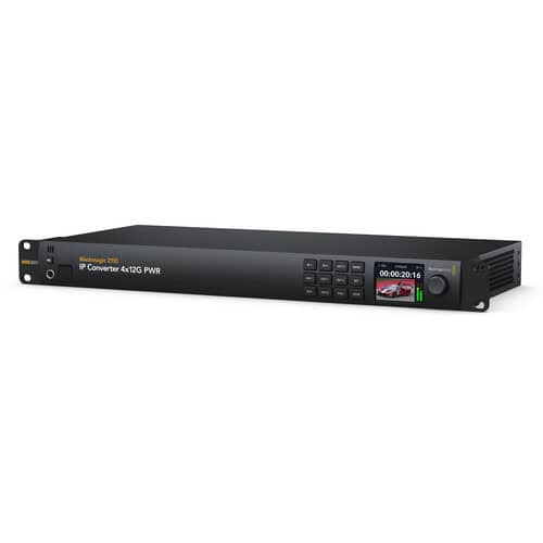 Blackmagic 2110 IP Converter - 4×12G PWR