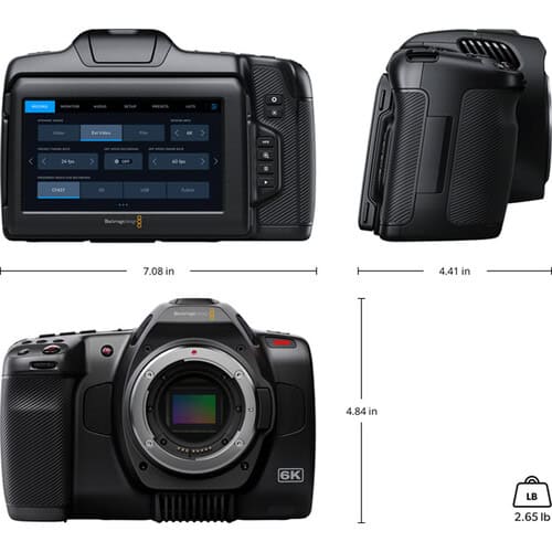 Blackmagic Design Pocket Cinema Camera 6K G2 - Image 7